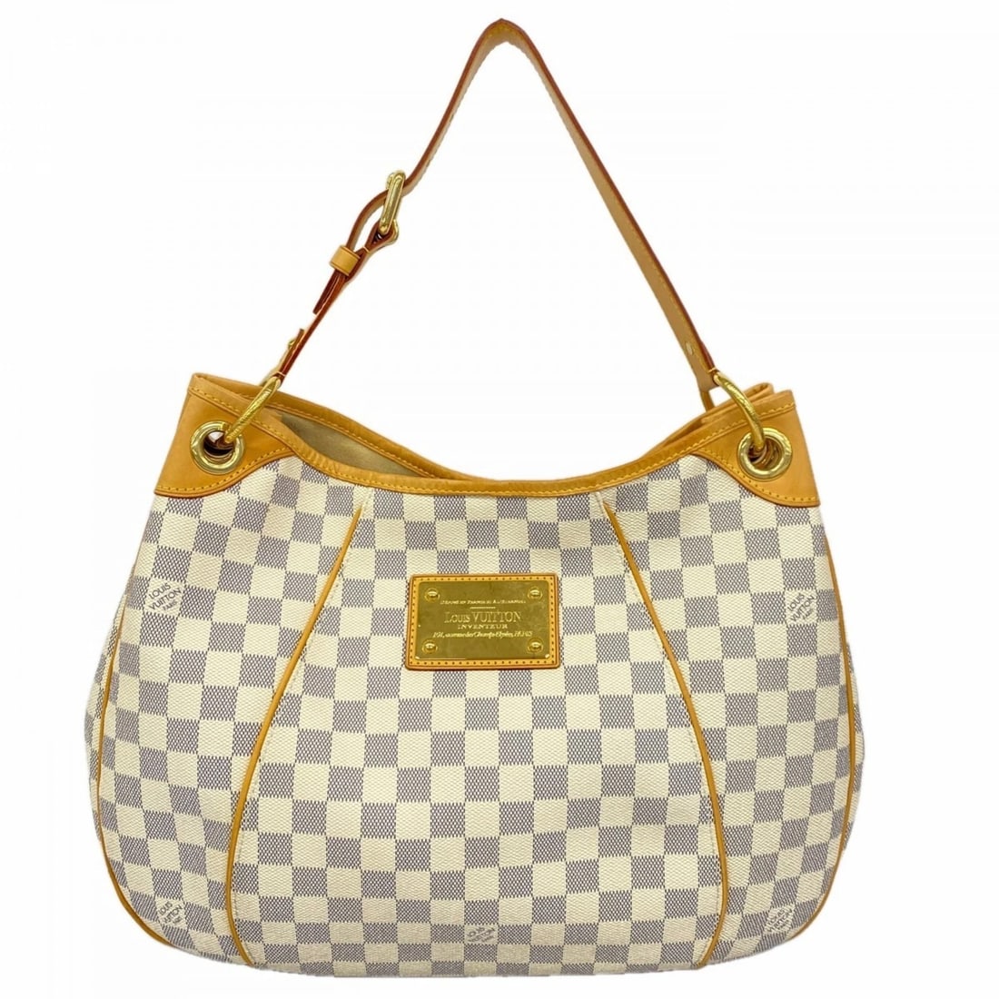 LOUIS VUITTON DAMIER AZUR GALLIERA PM SHOULDER BAG (1 of 9)