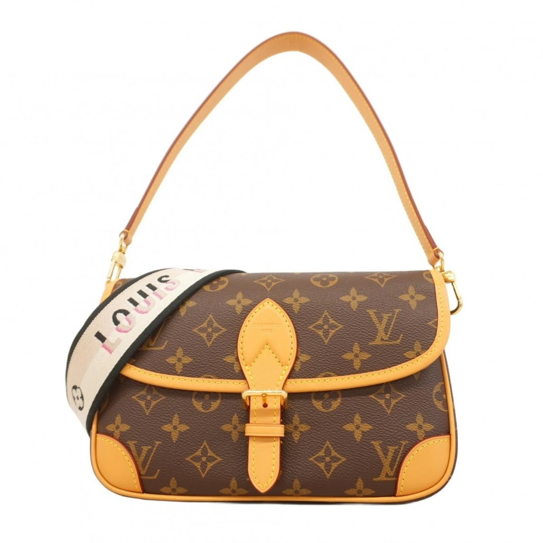 LOUIS VUITTON MONOGRAM DIANE NM PM SHOULDER BAG (1 of 7)