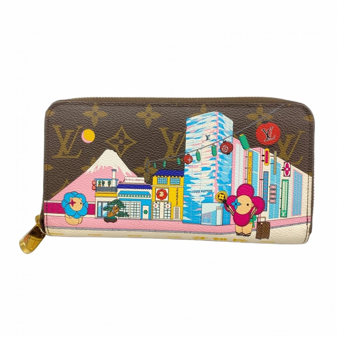 LOUIS VUITTON MONOGRAM VIVIENNE ZIPPY WALLET: Louis Vuitton Monogram Vivienne Zippy Wallet Brand: Louis Vuitton Type/Style: Long wallet (bi-fold) Material: Monogram Color: Brown Size: Size (HxWxD) 10.5cm x 19.5cm x 2.5cm / 4.13'' x 7.67'' x 0