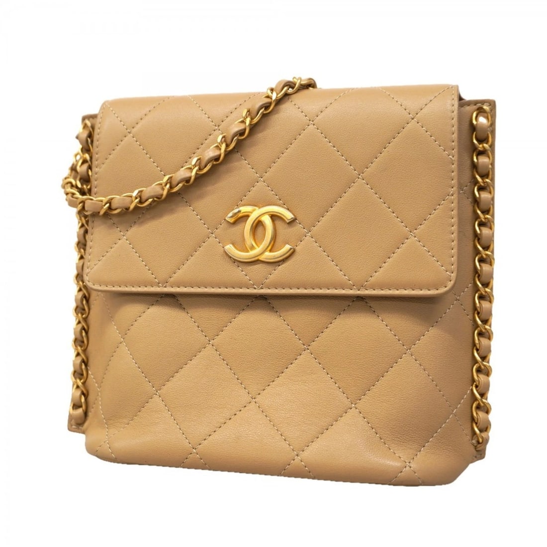 CHANEL MATELASSE SHOULDER BAG WITH CHAIN BAG (1 of 7)
