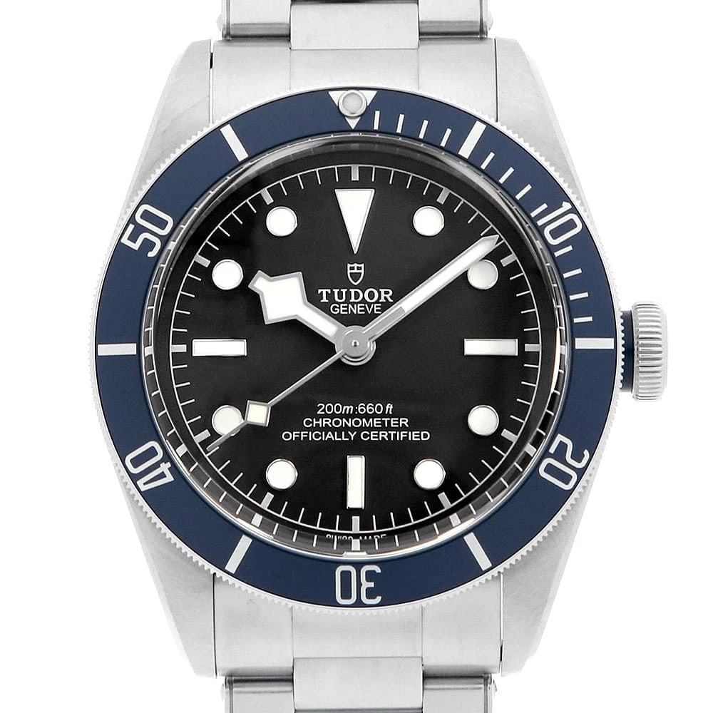 TUDOR HERITAGE BLACK BAY BRACELET SECOND HAND WRIST WATCH (1 of 3)