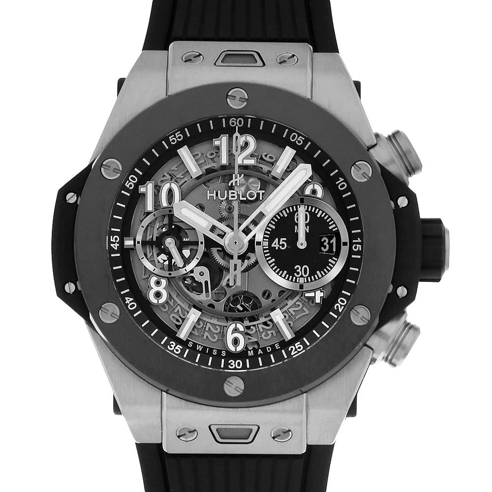 HUBLOT BIG BANG UNICO TITANIUM CERAMIC WRIST WATCH (1 of 5)