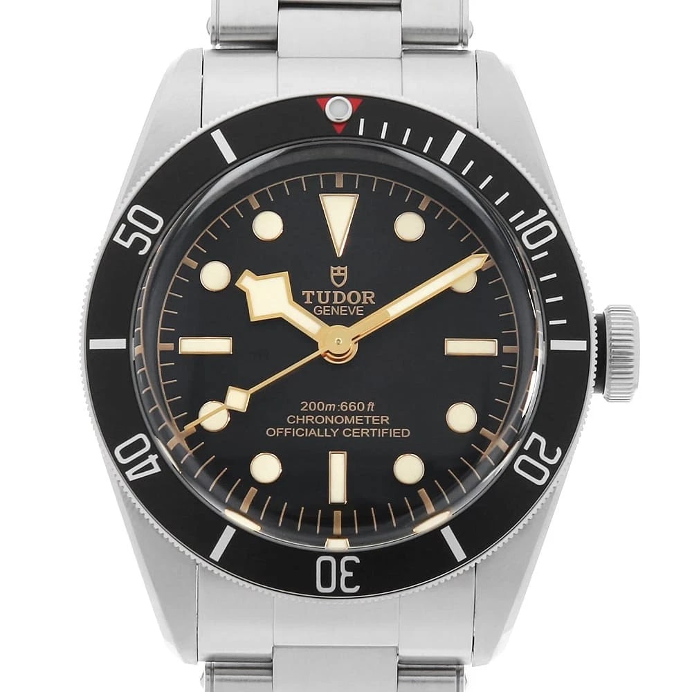 TUDOR HERITAGE BLACK BRACELET WRIST WATCH (1 of 5)