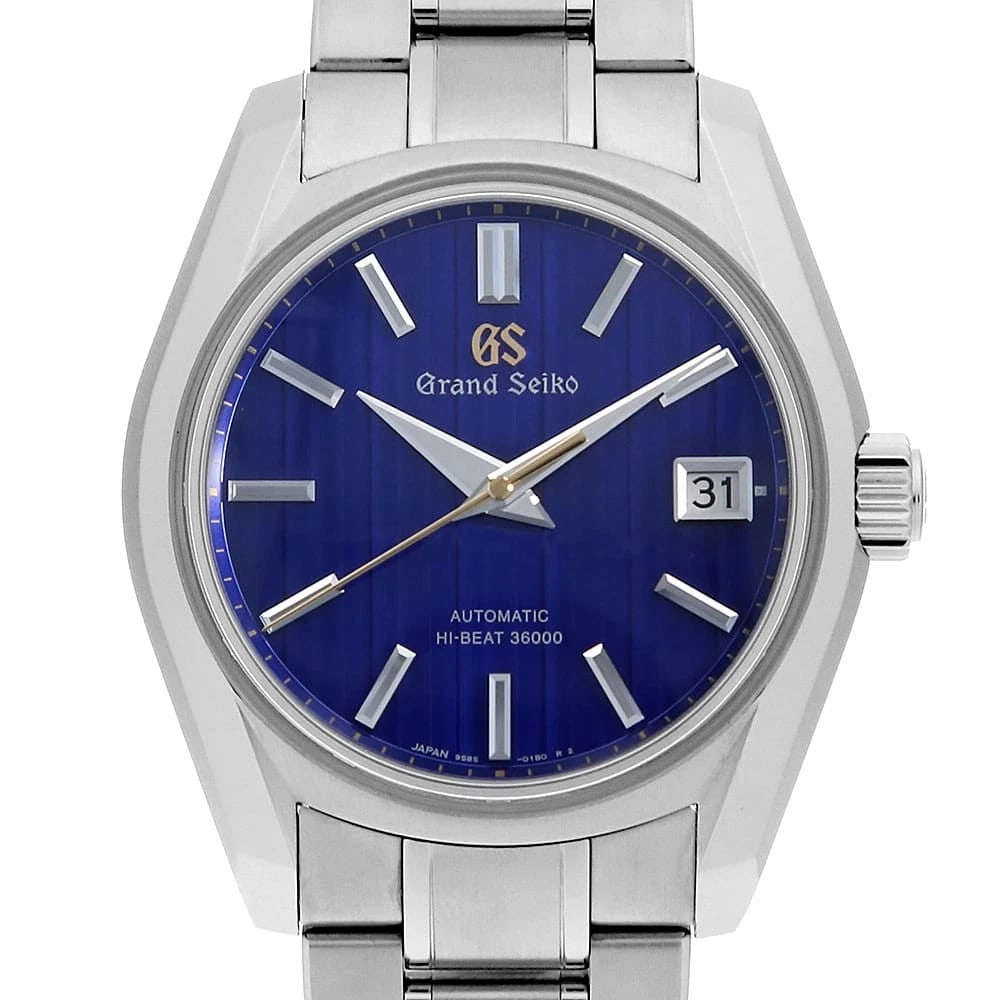 GRAND SEIKO HERITAGE COLLECTION MECHANICAL WRIST WATCH: Grand Seiko Heritage Collection Mechanical Wrist Watch Brand: Grand Seiko Type: Wrist watch Material: Band Material Stainless Steel, Case Material Stainless Steel Color: Blue Size: Case:W40mm Circ