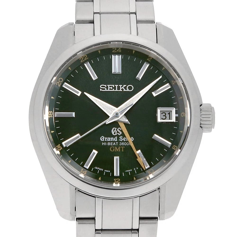 GRAND SEIKO MECHANICAL HI-BEAT GMT WRIST WATCH (1 of 5)