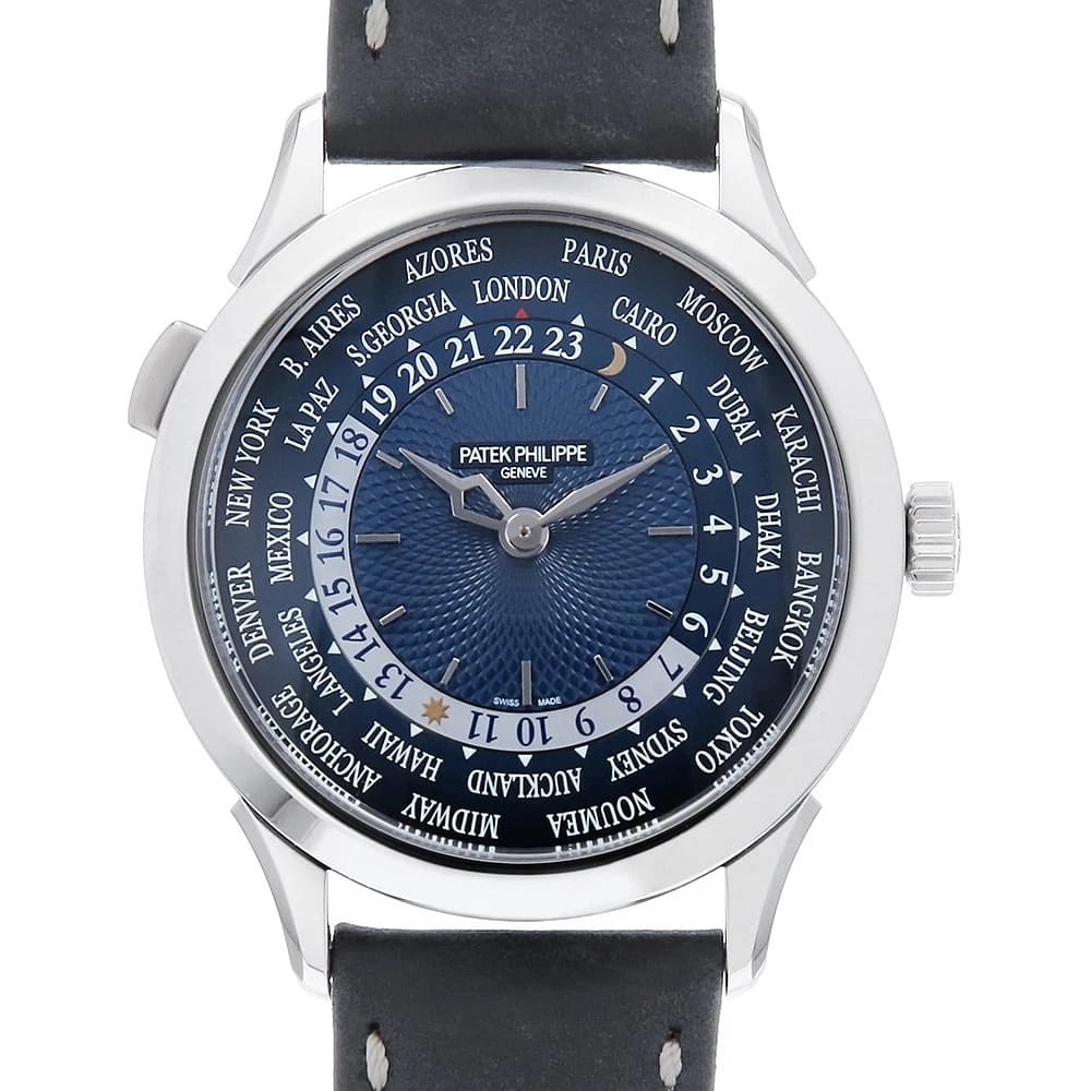 PATEK PHILIPPE WORLD TIME SECOND HAND WRIST WATCH (1 of 5)
