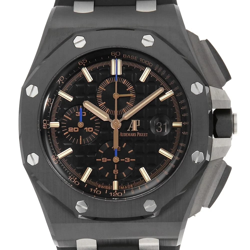 AUDEMARS PIGUET ROYAL OAK OFFSHORE CHRONOGRAPH WRIST WATCH (1 of 5)