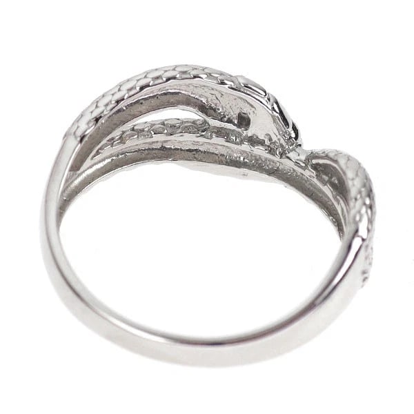 PT950 DIAMOND RING SNAKE - 2