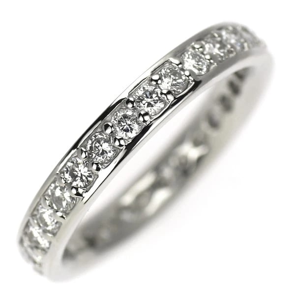 PT900 DIAMOND RING SEMI-ETERNITY (1 of 2)