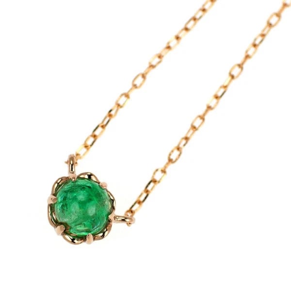 SAMANTHA TIARA K18PG EMERALD DIAMOND PENDANT NECKLACE (1 of 2)