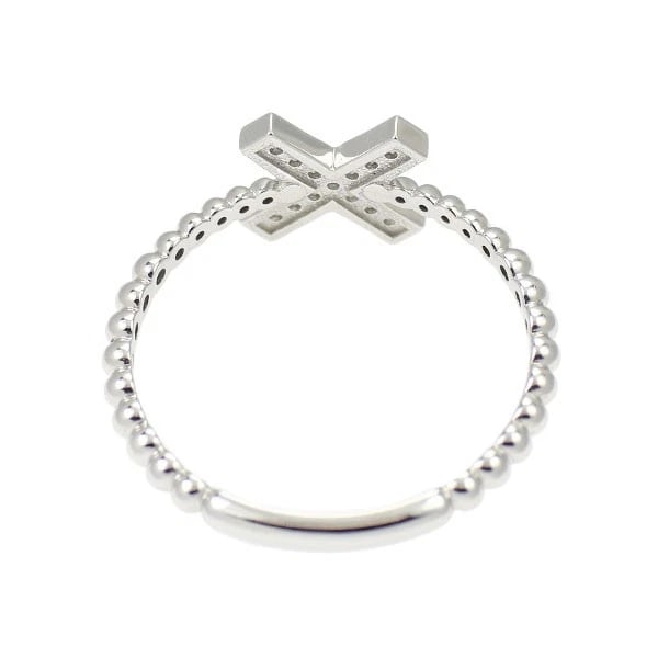 K18WG DIAMOND RING - 2