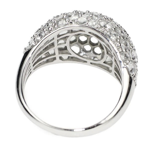 K18WG ROSE CUT DIAMOND RING: K18WG Rose Cut Diamond Ring Brand: None Type/Style: Ring Material: Metal Purity None, Metal K18WG, Main Stone/Creation Natural Color: None Size: 7.75 - 8 US Accessories: None Accessories