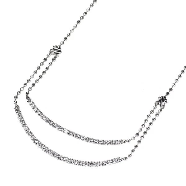 PT900/ PT850 DIAMOND PENDANT NECKLACE: Pt900/ Pt850 Diamond Pendant Necklace Brand: None Type/Style: Pendant Necklace Material: Metal Purity None, Metal Pt850, Main Stone/Creation Natural Color: None Size: Necklace: Chain Length 40