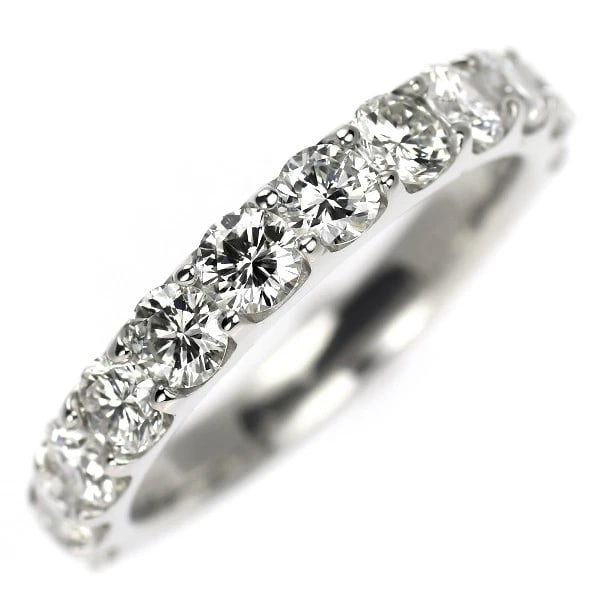 BRAND NEW PT900 DIAMOND RING: Brand New Pt900 Diamond Ring Brand: None Type/Style: Ring Material: Metal Purity 900, Metal Platinum, Main Stone/Creation Natural Color: None Size: 6 us Accessories: None Accessories Notic