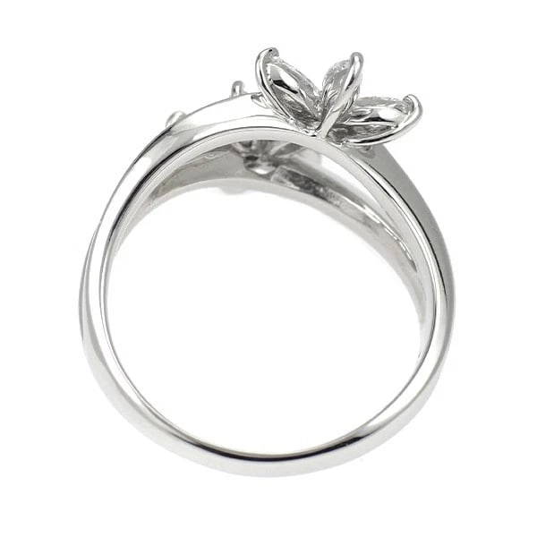 PT900 DIAMOND RING FLOWER - 2