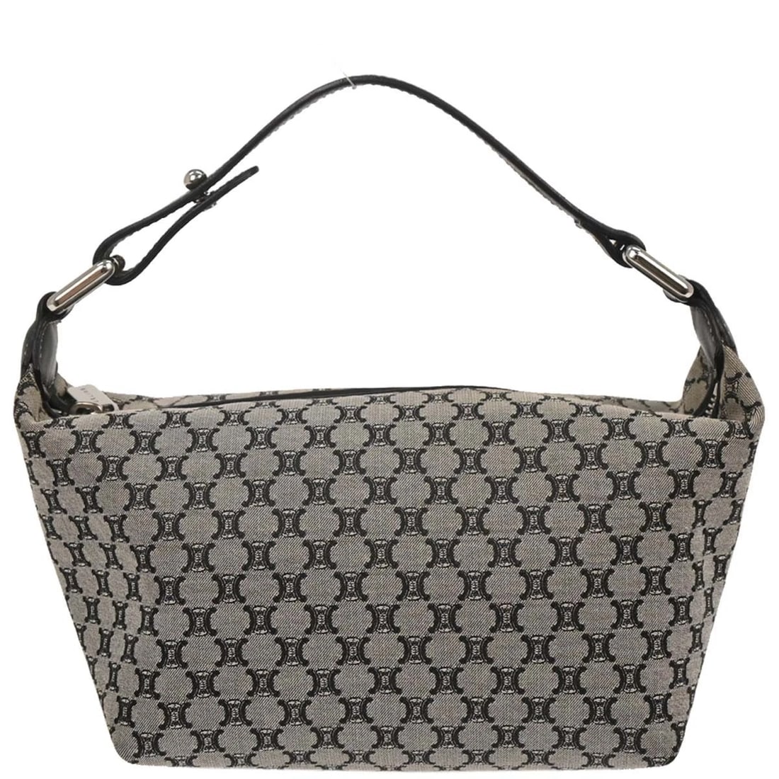 CELINE BLACK CANVAS MACADAM HANDBAG (1 of 5)