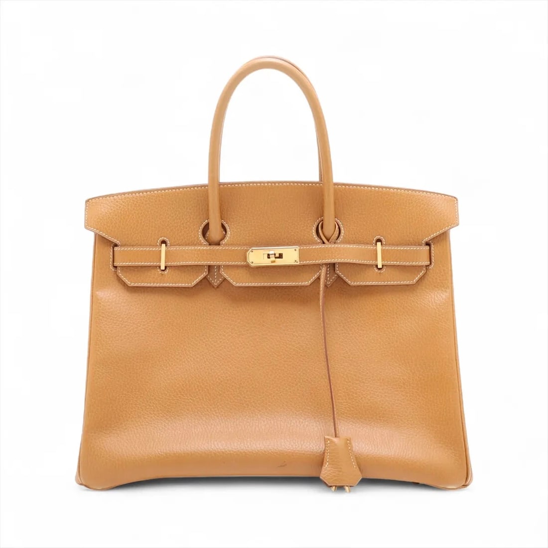 Hermes BIRKIN 35 LE TOURNAY ARDENNES NATURAL GOLD (1 of 9)
