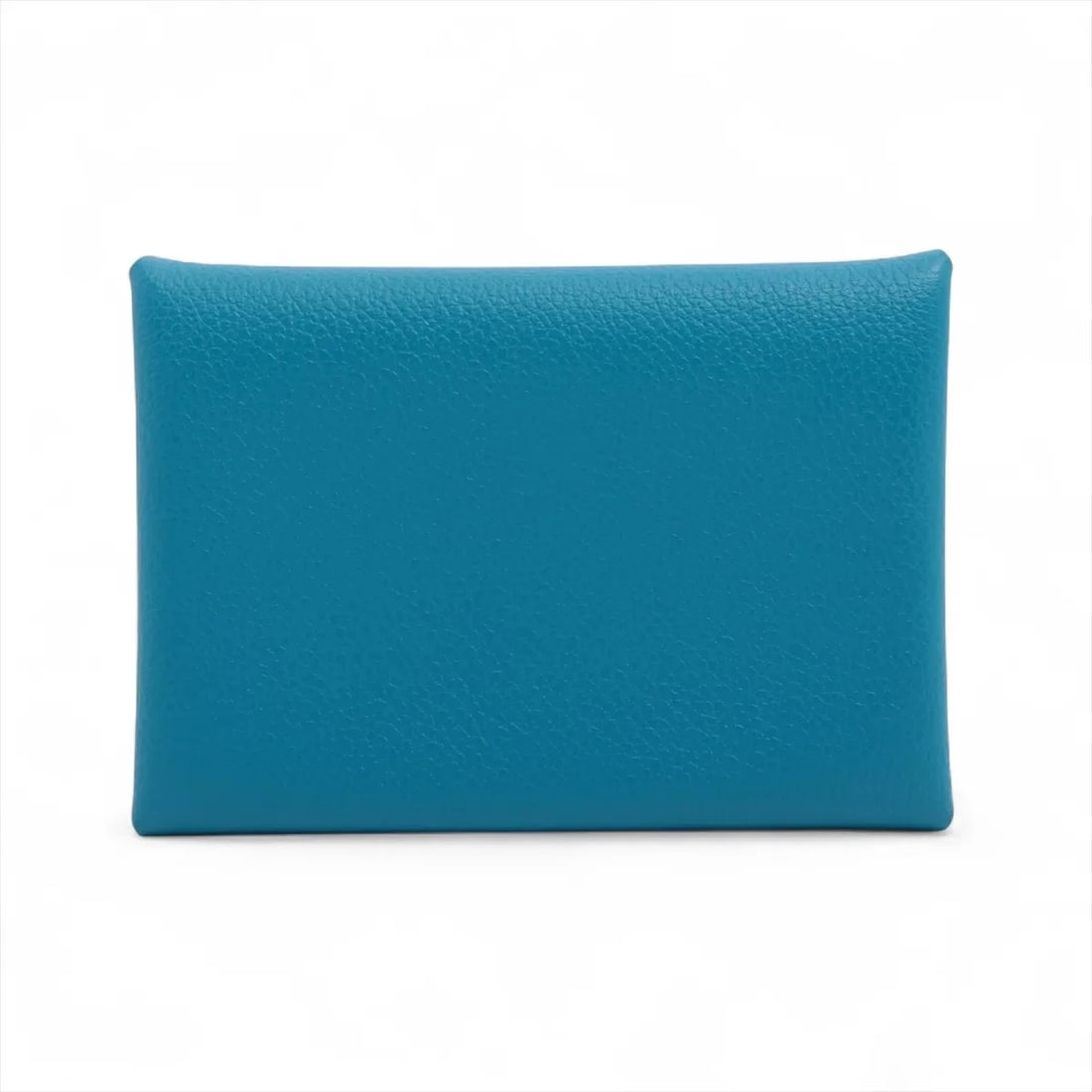 Hermes CALVI DUO EVERCOLOR COIN PURSE BLUE IZMIR: Hermes Calvi Duo Evercolor Coin Purse Blue izmir Brand: Hermes Type: Coin Purse Material: Evercolor Color: Blue izmir Size: Height:2.8inchLength:3.9inchDepth:0.6inch Accessories: None Acce