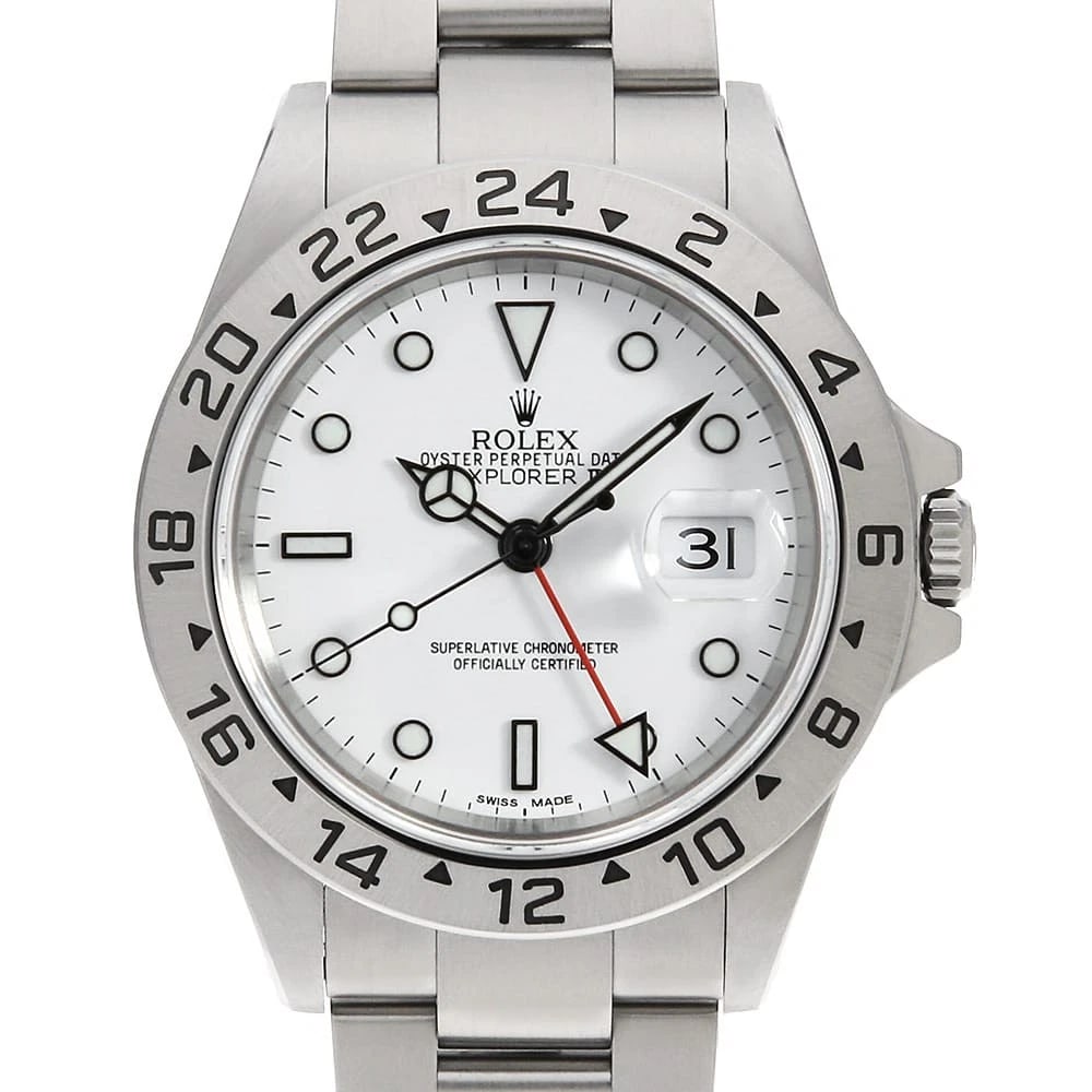 ROLEX EXPLORER II WHITE WRIST WATCH (1 of 3)