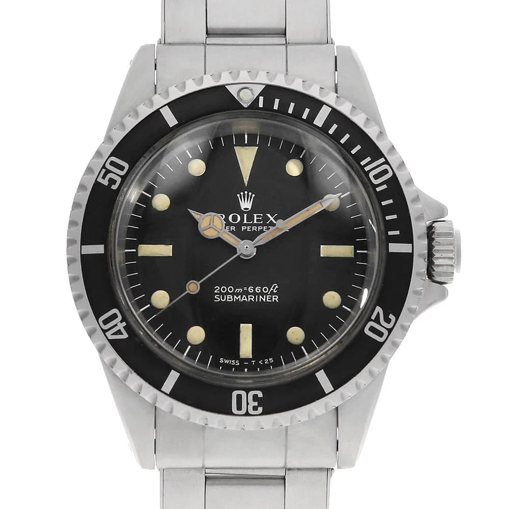 ROLEX SUBMARINER BLACK METER WRIST WATCH (1 of 7)