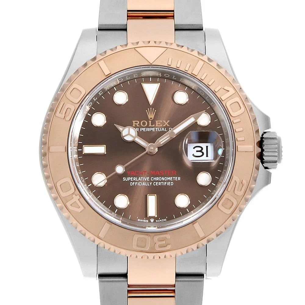 ROLEX YACHT MASTER 40 CHOCOLATE BROWN WRIST WATCH (1 of 6)