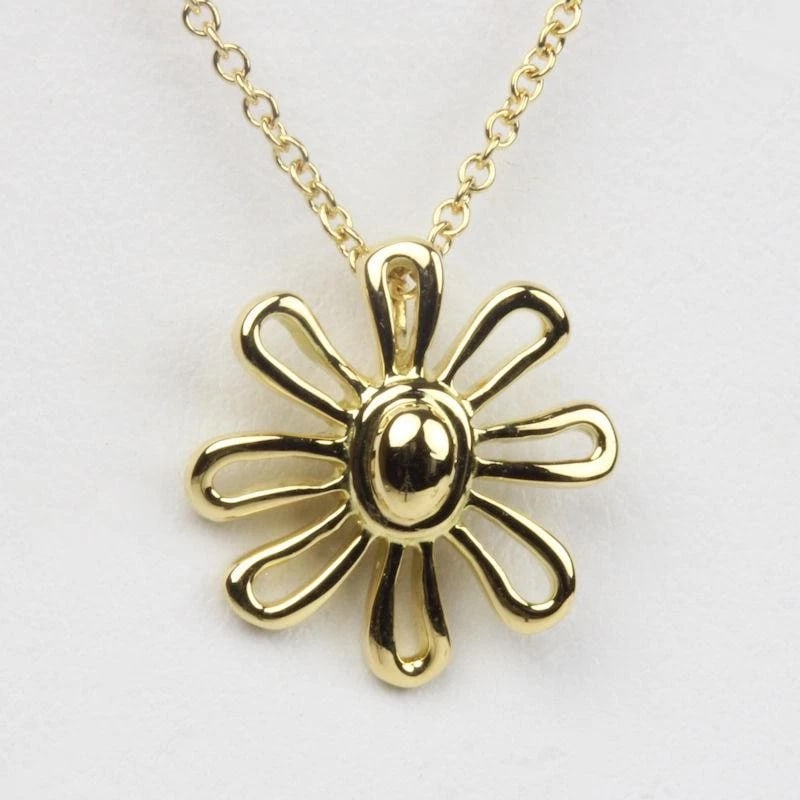 TIFFANY & CO. PICASSO DAISY FLOWER K18YG NECKLACE: Tiffany & Co. Picasso Daisy Flower K18YG Necklace Brand: Tiffany & Co. Type/Style: Necklace Material: Metal Purity K18, Metal Yellow Gold, Color: Yellow Gold Size: Chain: approx. 41cmTop: approx.