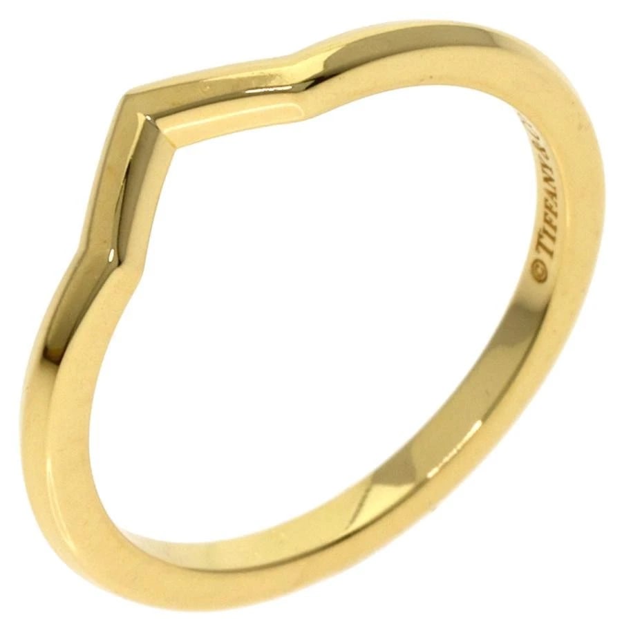 TIFFANY & CO. V-BAND K18 YELLOW GOLD RING PRE OWNED: Tiffany & Co. V-Band K18 Yellow Gold Ring Pre Owned Brand: Tiffany & Co. Type/Style: Ring Material: Metal Purity K18, Metal Yellow Gold, Main Stone/Creation Natural Color: Yellow Gold Size: US 4.5