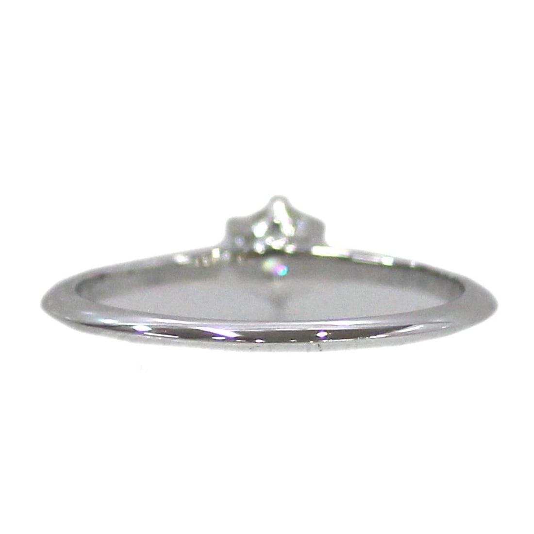 TIFFANY & CO. PT950 DIAMOND CLASSIC DESIGN RING (1 of 7)