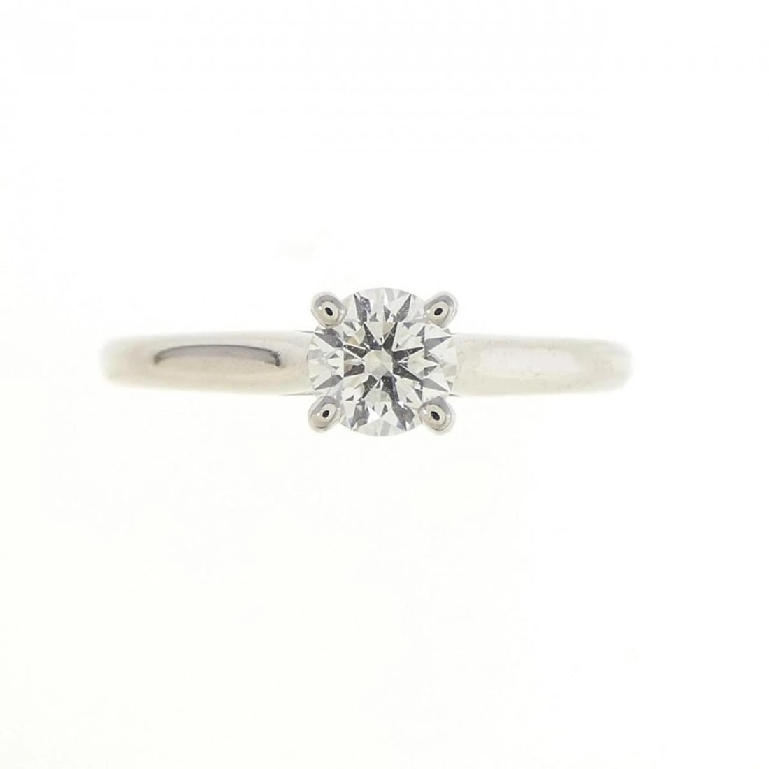 CARTIER SOLITAIRE RING PT950 RING - 2