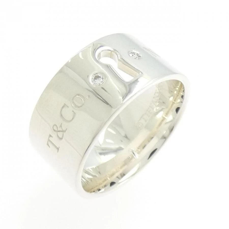 TIFFANY & CO. DIAMOND 925 SILVER RING PRE OWNED [B0207]: Tiffany & Co. Diamond 925 Silver Ring Pre Owned [B0207] Brand: Tiffany & Co. Type/Style: Ring Material: Metal Purity 925, Metal Silver, Main Stone/Creation Natural Color: Silver Size: US 7 Access