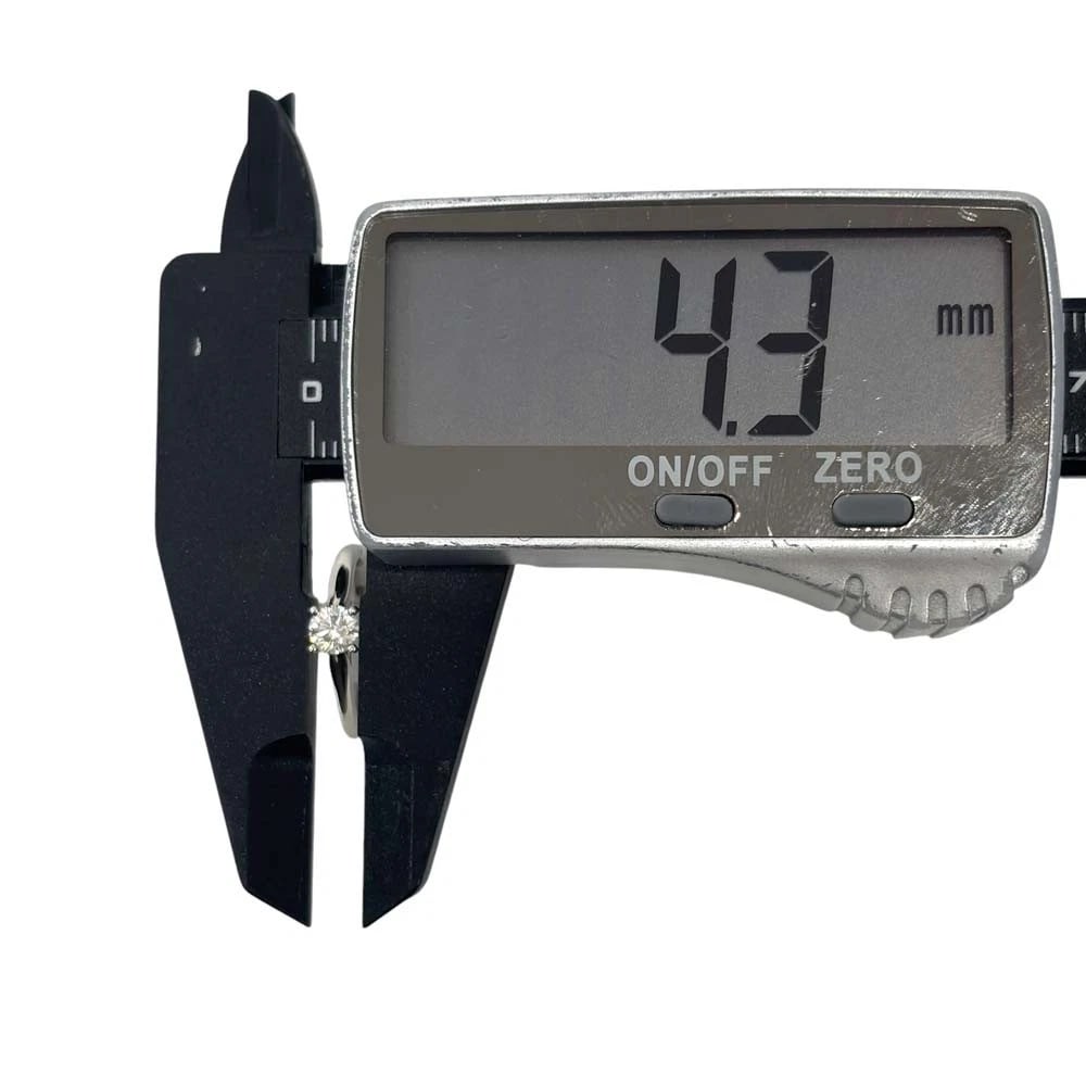 CARTIER SOLITAIRE PT950 RING - 3