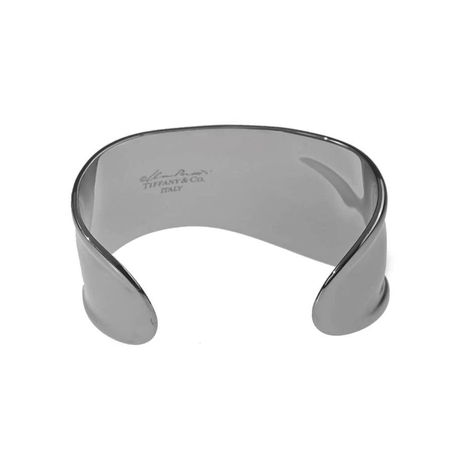 TIFFANY & CO. PERETTI BONE CUFF RUTHENIUM BRACELET (1 of 2)