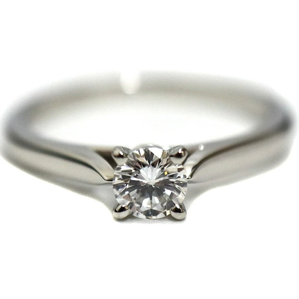 CARTIER SOLITAIRE PT950 RING (1 of 3)