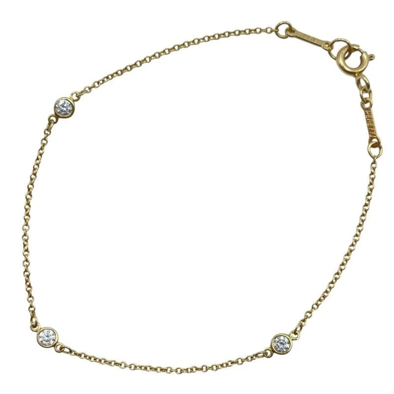 TIFFANY & CO. DIAMOND GOLD BRACELET (1 of 4)