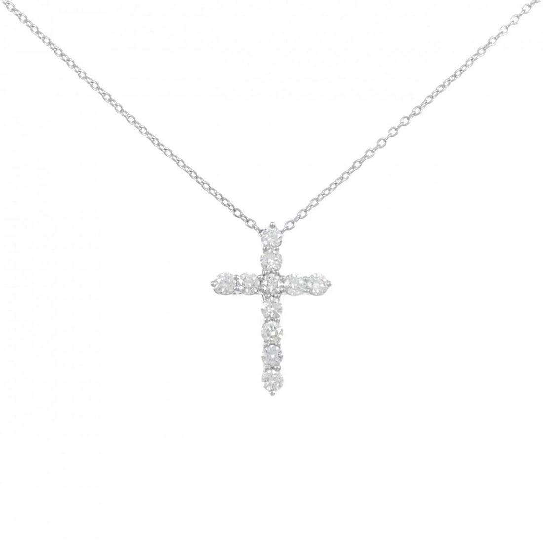 TIFFANY & CO. SMALL CROSS NECKLACE (1 of 5)