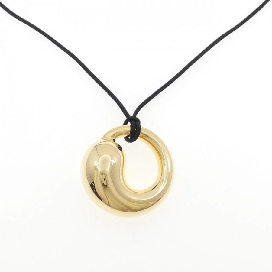 TIFFANY & CO. ELSA PERETTI 750 YELLOW GOLD PENDANT NECKLACE: Tiffany & Co. Elsa Peretti 750 Yellow Gold Pendant Necklace Brand: Tiffany & Co. Type/Style: Necklace Material: Metal Purity 750, Metal Yellow Gold, Color: Yellow Gold Size: Pendant length x width