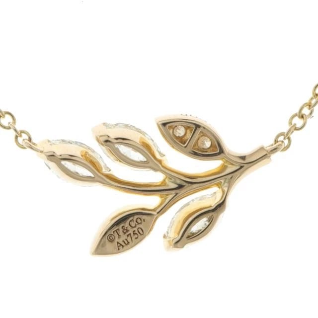 TIFFANY & CO. VICTORIA BRANCH DIAMOND K18PG NECKLACE: Tiffany & Co. Victoria Branch Diamond K18PG Necklace Brand: Tiffany & Co. Type/Style: Necklace Material: Metal Purity K18, Metal Pink Gold, Color: Pink Gold Size: Top width approx. 1.57 cm x heigh