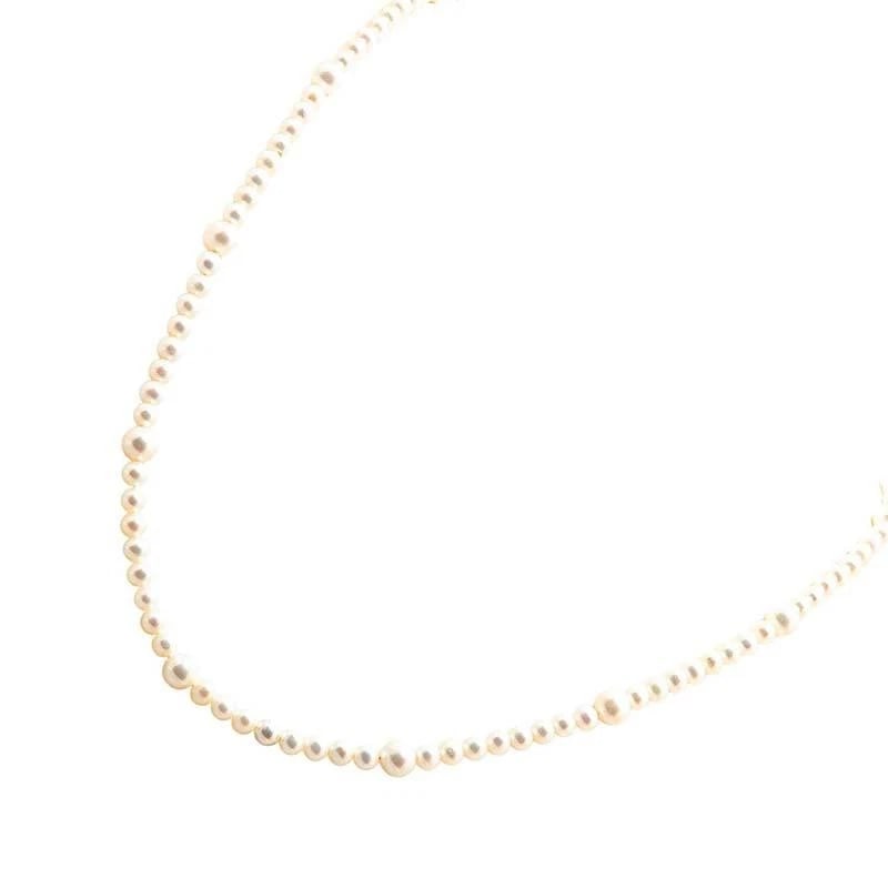 TIFFANY & CO. WHITE PEARL 925 SILVER NECKLACE (1 of 5)