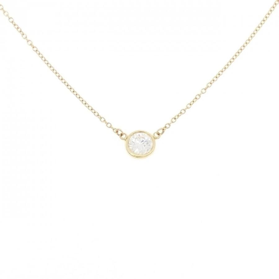 TIFFANY & CO. DIAMOND K18YG NECKLACE (1 of 5)