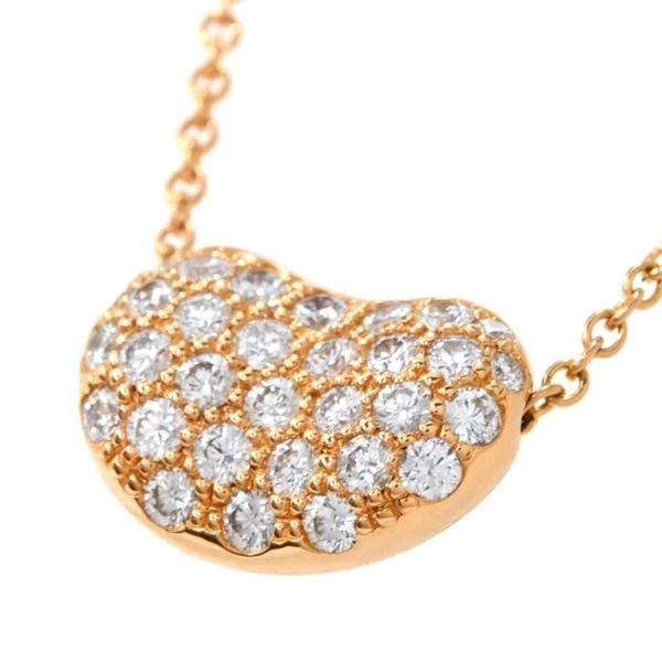 TIFFANY & CO. PERETTI BEAN DIAMOND K18PG NECKLACE (1 of 4)