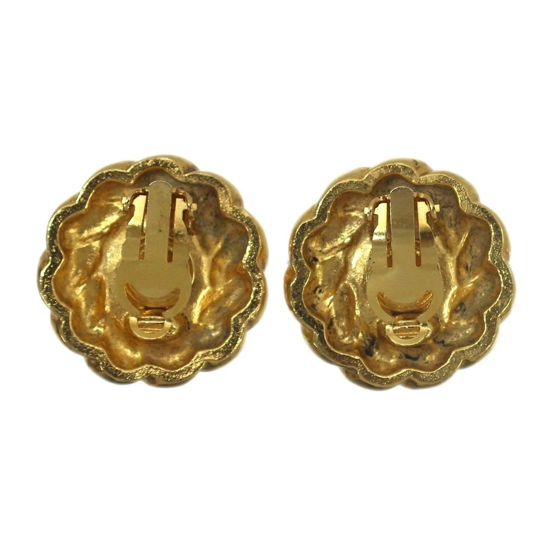 CHANEL MABE PEARL GOLD PLATED EARRINGS (1 of 4)