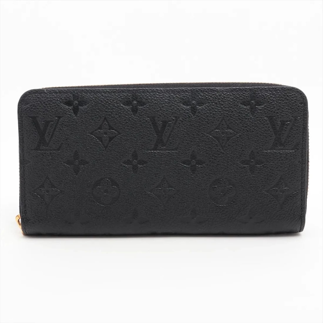 LOUIS VUITTON EMPREINTE ZIPPY WALLET NOIR ZIP ROUND WALLET (1 of 4)