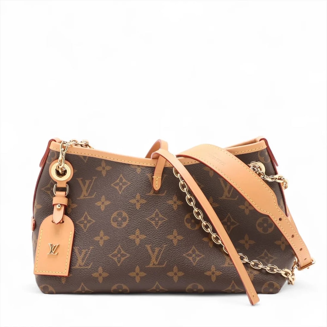 LOUIS VUITTON MONOGRAM CARRYALL BB BROWN (1 of 9)