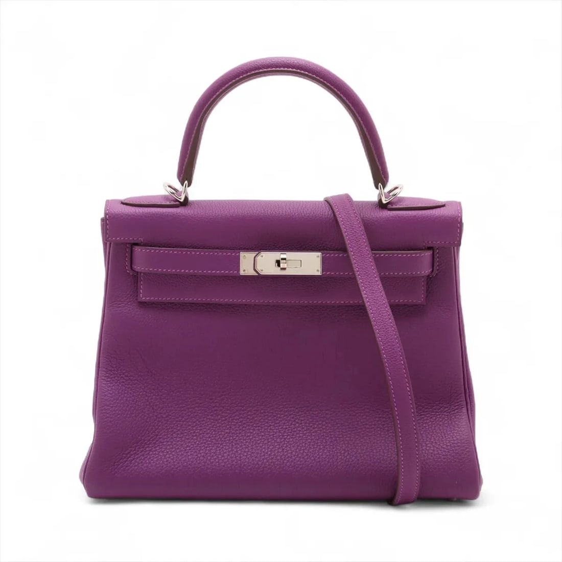 Hermes KELLY 28 LE TOURNAY TOGO ANEMONE SILVER: Hermes Kelly 28 Le Tournay Togo Anemone Silver Brand: Hermes Type: Hand bag Material: Togo Color: Anemone Size: Height:7.7inch Length:11.0inch Depth:4.5inch Handle height:3.7inch Shoulder