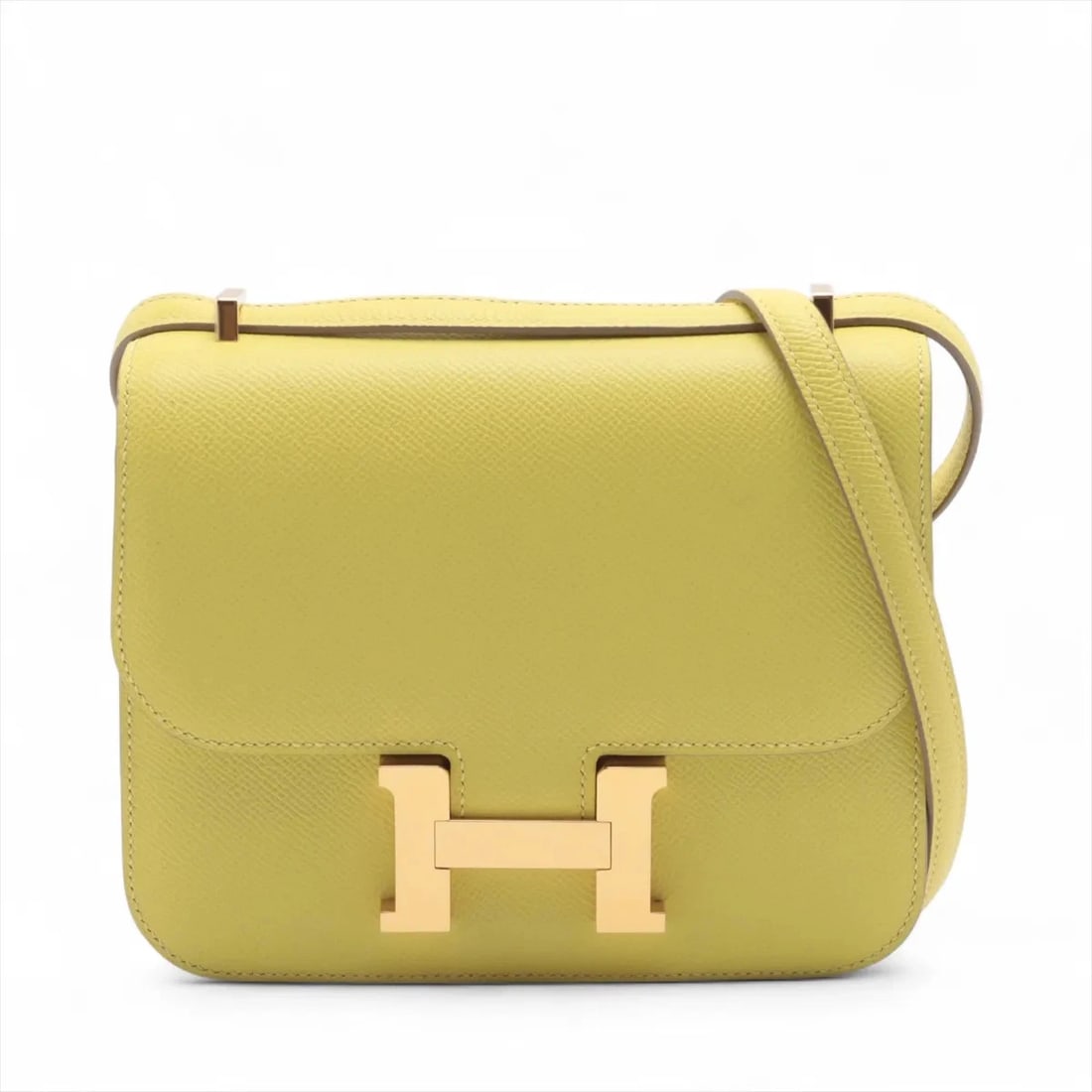 Hermes CONSTANCE 3 MINI 18 VEAU EPSOM LIME GOLD (1 of 6)