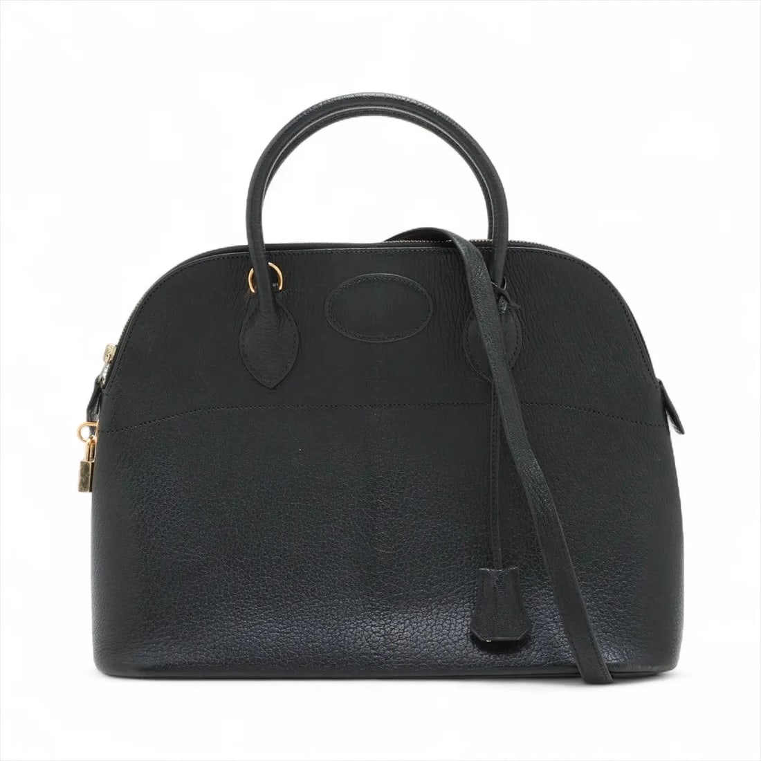Hermes BOLIDE 35 CHEVRE COROMANDEL BLACK (1 of 10)