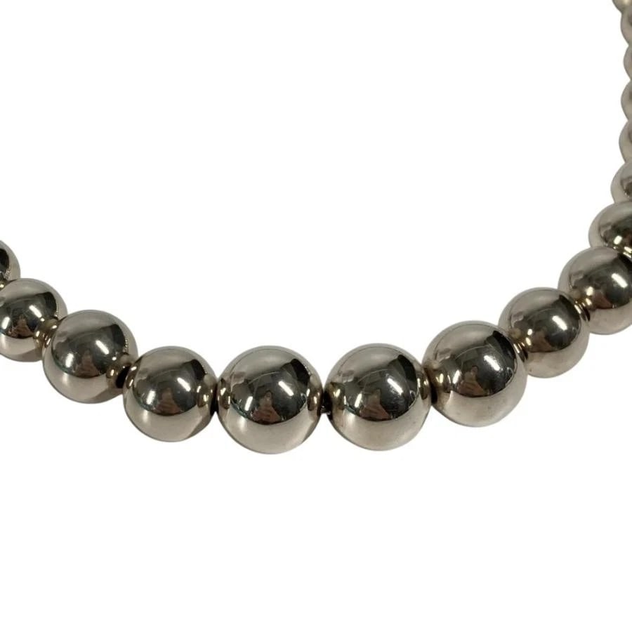 TIFFANY & CO. HARDWARE BALL SILVER 925 NECKLACE (1 of 7)