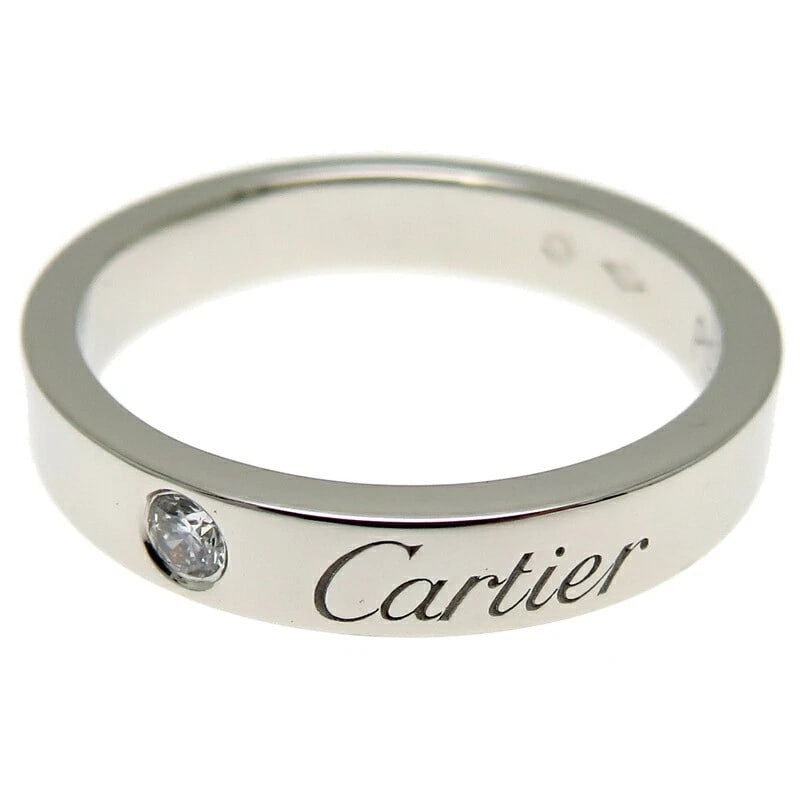 CARTIER DIAMOND PT950 RING - 2