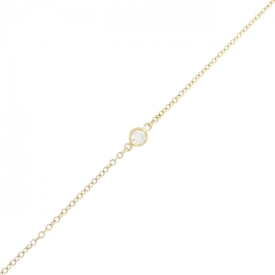 TIFFANY & CO. DIAMOND K18YG BRACELET: Tiffany & Co. Diamond K18YG Bracelet Brand: Tiffany & Co. Type/Style: Bracelet Material: Metal Purity K18, Metal Yellow Gold, Main Stone/Creation Natural Color: Yellow Gold Size: 18cmActual