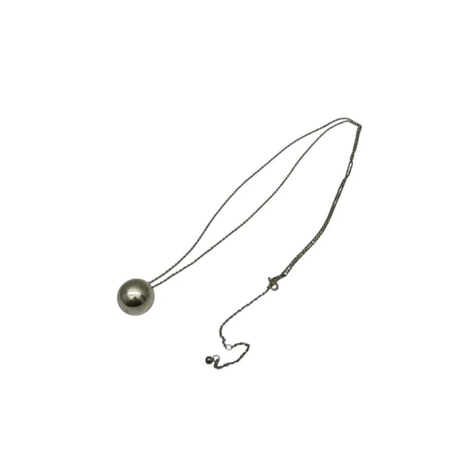 TIFFANY & CO. HARDWARE BALL SILVER 925 NECKLACE (1 of 4)